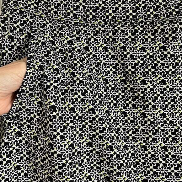 T By Talbots UPF 50 Skort Sz SLP Stretch Black White Pickleball Golf Hiking - Picture 6 of 13